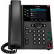 POLY Téléphone IP VVX 350 à 6 lignes et compatible PoE GSA/TAA - 89B71AA