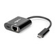 Rocstor  hub & concentrateur USB Type-C Noir - Y10A340-B1