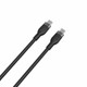 HYPER  câble USB USB 2.0 1 m USB C Noir - HJ4001BKGL