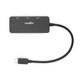 Rocstor  hub & concentrateur USB Type-C 32400 Mbit/s Noir - Y10A303-B1