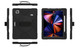 CTA Digital  étui pour tablette 32,8 cm (12.9") Housse Noir - PAD-PCGKHD12