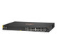 HPE Aruba Networking Aruba 6100 24G Class4 PoE 4SFP+ 370W Géré L3 Gigabit Ethernet (10/100/1000) Connexion Ethernet, supportant l'alimentation via ce port (PoE) 1U Noir - JL677A#B2B