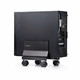 StarTech.com Support Mobile pour Unité Centrale, Support Mobile pour Unité Centrale PC à Roulettes, Charge Maximale de 21kg, Chariot à Roulettes pour Ordinateur de Bureau, Chariot en Acier, Support Réglable - CPUMOBILESTND