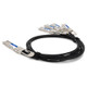 AddOn Networks  câble InfiniBand et à fibres optiques 2,5 m 4xQSFP56 QSFP-DD Noir, Argent - DAC-Q56DD-4Q56-2-5M-AO