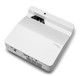 Optoma  vidéo-projecteur Projecteur à focale ultra courte 4000 ANSI lumens DLP WXGA (1280x800) Compatibilité 3D Blanc - ZW410UST