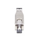 StarTech.com Convertisseur de Média Ethernet Gigabit Fibre vers RJ45, Optique Monomode 10km/Multimode 800m, Alimentation PoE, Design Compact, Boîtier Métallique, Micro Mini, TAA - D01ML55P-FIBER-MEDIA