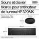 HP Souris et clavier Wired Desktop 320MK - 9SR36UT