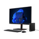 Lenovo ThinkCentre M70q Gen 5 Intel® Core™ i3 i3-14100 16 Go DDR5-SDRAM 256 Go SSD Windows 11 Pro Mini PC Noir - 12TD001MUS