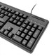 Rocstor KS20T clavier Universel USB US International Noir - Y10P002-B1