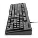 Rocstor KS20T clavier Universel USB US International Noir - Y10P002-B1