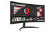 LG  écran plat de PC 86,4 cm (34") 3440 x 1440 pixels Wide Quad HD Noir - 34WR50QK-B