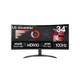 LG  écran plat de PC 86,4 cm (34") 3440 x 1440 pixels Wide Quad HD Noir - 34WR50QK-B