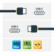 StarTech.com  câble USB USB 2.0 0,928 m USB C Noir - USB2EPR3F
