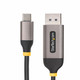 StarTech.com Câble USB-C vers DisplayPort de 3m, 8K 60Hz, 4K 144Hz, HDR, Câble Adaptateur USB-C vers DP, Câble de Conversion Vidéo USB Type-C vers DP 1.4, Compatible USB4/Thunderbolt 3/4 - 142-USBC-DP-8K-10F