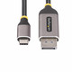 StarTech.com Câble USB-C vers DisplayPort de 3m, 8K 60Hz, 4K 144Hz, HDR, Câble Adaptateur USB-C vers DP, Câble de Conversion Vidéo USB Type-C vers DP 1.4, Compatible USB4/Thunderbolt 3/4 - 142-USBC-DP-8K-10F