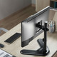 Rocstor  support d'écran plat pour bureau 86,4 cm (34") Noir - Y10N002-B1