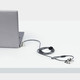 StarTech.com  câble antivol Noir 2 m - UNIVKA25-LAPTOP-LOCK