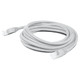 AddOn Networks  câble de réseau Blanc 1,22 m Cat6a U/UTP (UTP) - ADD-4FCAT6A-WE