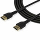 StarTech.com Câble HDMI Fin de 1,5 m, Câble HDMI 2.0 Flexible Certifié Premium avec Ethernet, UHD 4K 60Hz HDR10, Conception Durable en Fibre d'Aramide avec Gaine en TPE - RHDMM150CMP