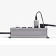 StarTech.com  unité de distribution d'énergie 8 sortie(s) CA Gris - 8N515S12-POWER-STRIP