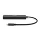 Rocstor  hub & concentrateur USB Type-C 5000 Mbit/s Noir - Y10A308-B1
