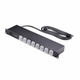 StarTech.com  unité de distribution d'énergie 8 sortie(s) CA 1U Noir - 8NS8-RACK-MOUNT-PDU