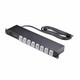 StarTech.com  unité de distribution d'énergie 8 sortie(s) CA 1U Noir - 8NS8-RACK-MOUNT-PDU