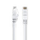 Rocstor  câble de réseau Blanc 10,7 m Cat6 U/UTP (UTP) - Y10C825-WT