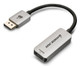 iogear  changeur de genre de câble DisplayPort HDMI Noir, Argent - GDPHD8KA