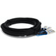 AddOn Networks  câble InfiniBand et à fibres optiques 4 m QSFP+ 4xSFP+ Noir - ADD-QCISHPA-PDAC4M