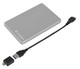 Verbatim Disque dur portable mince Store n Go ALU 1 To argenté - 53663
