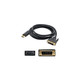 AddOn Networks  câble vidéo et adaptateur 1,83 m DisplayPort DVI-D Noir - DISPORT2DVI6F-5PK