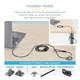 StarTech.com Lot de 25 Antivols Universels de 2m pour Ordinateur Portable, Câble de Sécurité Sérialisé pour Ordinateur Portable/PC, Compatible avec Noble Wedge®/Nano/K-Slot, Câble à Combinaison Sans Clé - UNIVCS25-LAPTOP-LOCK StarTech.com Lot de 25 Antivols Universels de 2m pour Ordinateur Portable, Câble de Sécurité Sérialisé pour Ordinateur Portable/PC, Compatible avec Noble Wedge®/Nano/K-Slot, Câble à Combinaison Sans Clé - UNIVCS25-LAPTOP-LOCK