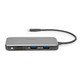 Rocstor  hub & concentrateur USB Type-C 10000 Mbit/s Gris - Y10A320-S1