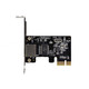 StarTech.com Carte Réseau PCIe Gigabit à 1 Port, Carte Réseau Profil Bas, Carte LAN PCI Express 10/100/1000Mbps, Realtek RTL8111H, Windows et Linux, Conforme TAA - ST1000SPEX2LT