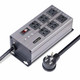 StarTech.com  unité de distribution d'énergie 6 sortie(s) CA Gris - 6N515S8-POWER-STRIP