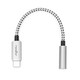 Rocstor  câble audio 3,5mm USB Type-C Noir, Argent, Blanc - Y10A333-S1