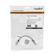 Rocstor  câble audio 3,5mm USB Type-C Noir, Argent, Blanc - Y10A333-S1