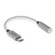 Rocstor  câble audio 3,5mm USB Type-C Noir, Argent, Blanc - Y10A333-S1