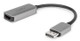 Rocstor  câble vidéo et adaptateur DisplayPort HDMI Type A (Standard) Gris, Argent - Y10A315-S1
