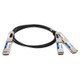 AddOn Networks  câble InfiniBand et à fibres optiques 1 m QSFP-DD 2xQSFP28 Noir, Argent - QDD-2QSFP28-400-CU1M-AO