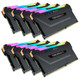 Corsair Vengeance RGB Pro  module de mémoire 256 Go 8 x 32 Go DDR4 288-pin DIMM - CMW256GX4M8E3200C16