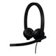 Logitech H570e Casque Avec fil Arceau Bureau/Centre d'appels USB Type-C Noir - 981-001429