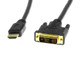 Rocstor  câble vidéo et adaptateur 1,8 m DVI-D HDMI Noir - Y10C124-B1