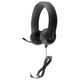 HamiltonBuhl Kid's Flex-Phones Casque Avec fil Arceau Education Noir - KFX2-BLK