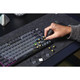 Corsair K65 PLUS WIRELESS 75 % RGB clavier Gaming FR sans fil +USB QWERTY Anglais Noir - CH-91D401L-NA