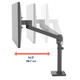 Ergotron NX Series NX MONITOR ARM BLACK 86,4 cm (34") Bureau Noir - 45-669-224