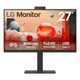 LG  écran plat de PC 68,6 cm (27") 1920 x 1080 pixels Full HD Noir - 27BA850-B
