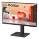 LG  écran plat de PC 68,6 cm (27") 1920 x 1080 pixels Full HD Noir - 27BA850-B