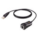 ATEN  câble Série Noir 1,2 m USB Type-A RJ-45 - UC232BF